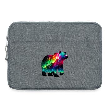 Bär - Laptoptasche 15" - Grau meliert - Vorne