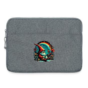 Gnome - Laptop bag 15" - heather grey - Front