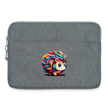 Igel - Laptoptasche 15" - Grau meliert - Vorne