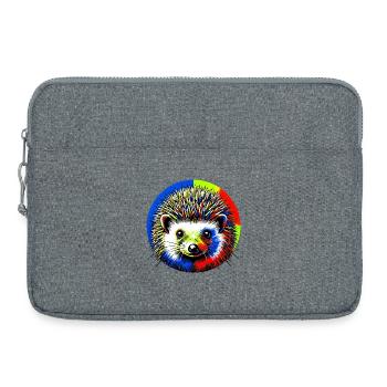 Igel - Laptoptasche 15" - Grau meliert - Vorne