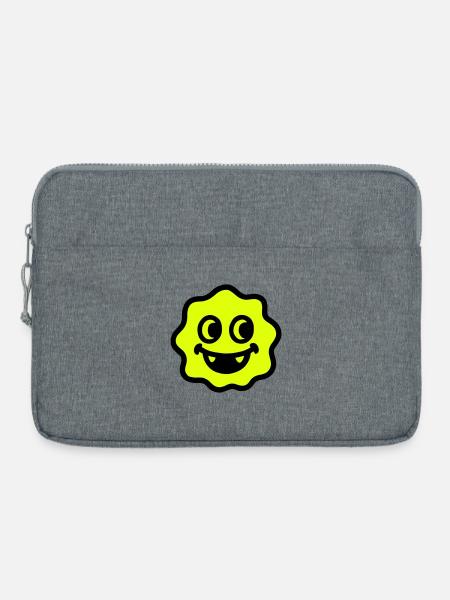 Happy Keks - Laptoptasche 15" - Grau meliert