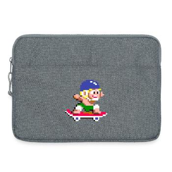 Wonder Boy - Laptop bag 15" - heather grey - Front