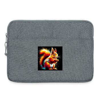 Eichhörnchen - Laptoptasche 15" - Grau meliert - Vorne
