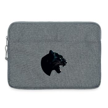 schwarzer panther - Laptop bag 15" - heather grey - Front