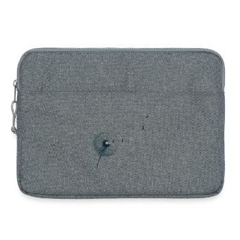 Pissenlit des Rêves - Peu importe comment souffle le vent - Sacoche pour ordinateur portable 15 pouces - gris chiné - Devant