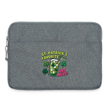 Le désordre préféré de St Patrick - Sacoche pour ordinateur portable 15 pouces - gris chiné - Devant