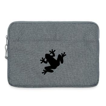 Frosch - Laptoptasche 15" - Grau meliert - Vorne