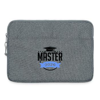 Master 2026 Diplôme - Sacoche pour ordinateur portable 15 pouces - gris chiné - Devant