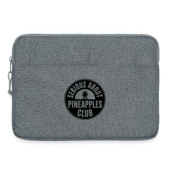 Ananas - Serious about pineapple club - Laptop bag 15" - heather grey - Front