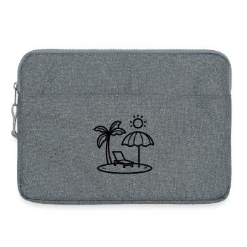 Strand - Laptoptasche 15" - Grau meliert - Vorne