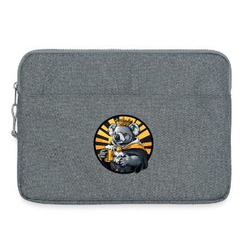 Bière Koala Drôle - Sacoche pour ordinateur portable 15 pouces - gris chiné - Devant