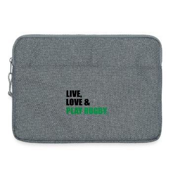 rugby - Laptop bag 15" - heather grey - Front