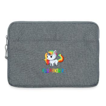Alexander Einhorn - Sacoche pour ordinateur portable 15 pouces - gris chiné - Devant