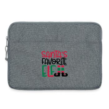 elf - Laptoptasche 15" - Grau meliert - Vorne