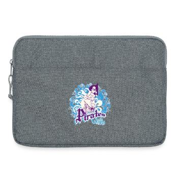 Pirates, fantômes des océans. - Sacoche pour ordinateur portable 15 pouces - gris chiné - Devant