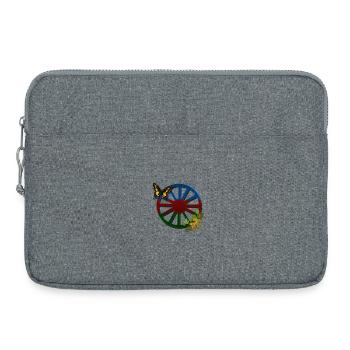 626878 2406576 Lennyromanodromflagaloev Orig - Laptoptasche 15" - Grau meliert - Vorne