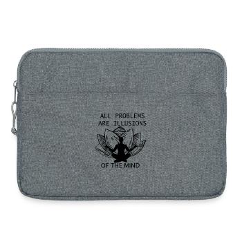 Yoga - Sacoche pour ordinateur portable 15 pouces - gris chiné - Devant