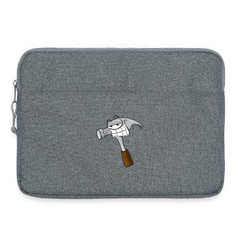 Hammer Tag T-Shirt - Laptoptasche 15" - Grau meliert - Vorne