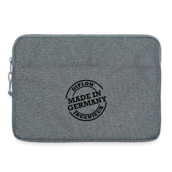 Dipl-Ing - Made in Germany - Laptop bag 15" - heather grey - Front