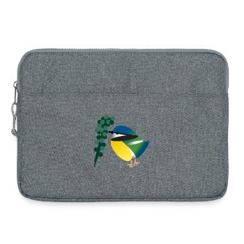 vogel - Laptoptasche 15" - Grau meliert - Vorne