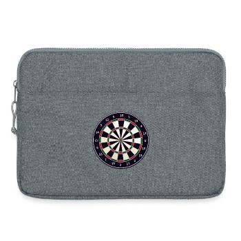 Fléchettes Fléchettes 180 Flèches Flèches Sports Gambling Vate - Sacoche pour ordinateur portable 15 pouces - gris chiné - Devant