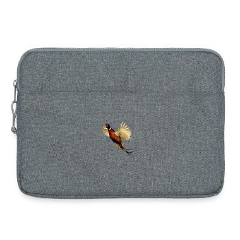Faisan chemise cadeau oiseau nature animal nectar - Sacoche pour ordinateur portable 15 pouces - gris chiné - Devant