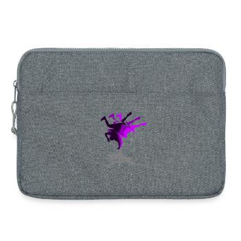 Hip Hop - Laptop bag 15" - heather grey - Front