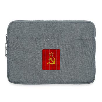 USSR Beam Vintage Design / Gift Communism - Laptop bag 15" - heather grey - Front