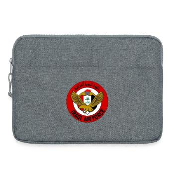 Irak Luftwaffe Irakische Luftwaffe Fliegerabzeichen - Laptoptasche 15" - Grau meliert - Vorne
