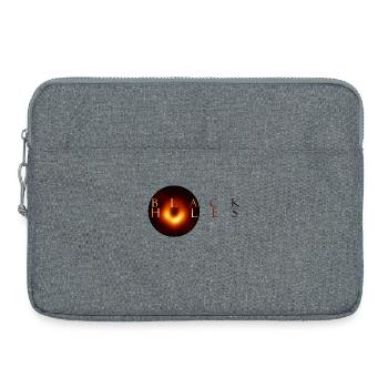 trous noirs - Sacoche pour ordinateur portable 15 pouces - gris chiné - Devant