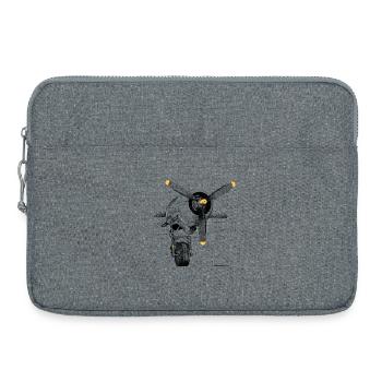 Motor - Laptoptasche 15" - Grau meliert - Vorne