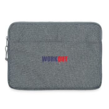 Work Out - Laptoptasche 15" - Grau meliert - Vorne