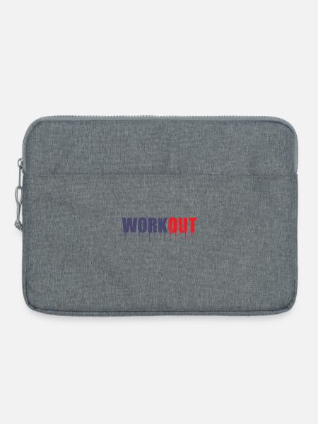 Work Out - Laptoptasche 15" - Grau meliert