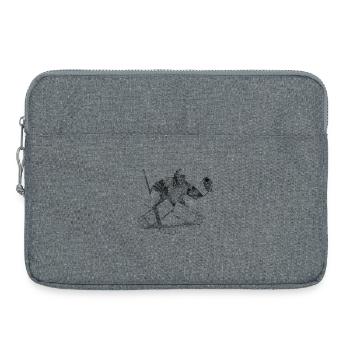 hockey - Sacoche pour ordinateur portable 15 pouces - gris chiné - Devant