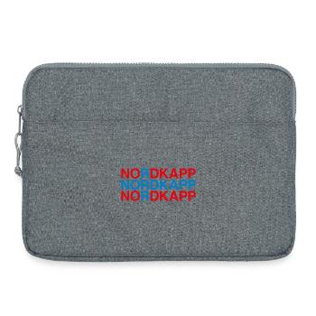 NORDKAPP Norway - Norway - Norwegian Flag - Laptop bag 15" - heather grey - Front