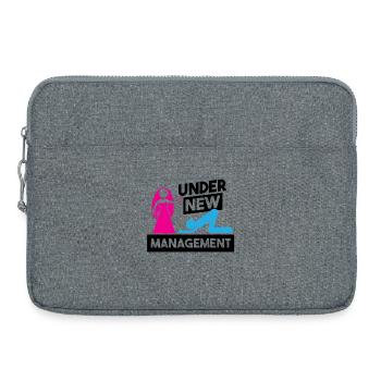 Bachelor Bachelor drôle polterabend - Sacoche pour ordinateur portable 15 pouces - gris chiné - Devant