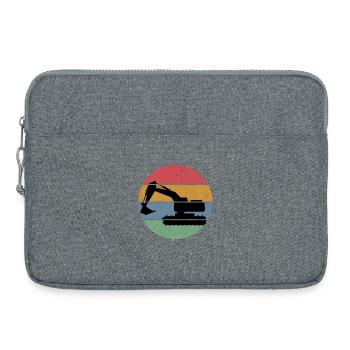 Bagger - Laptoptasche 15" - Grau meliert - Vorne