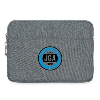 jga crew hochzeit - Laptoptasche 15" - Grau meliert - Vorne
