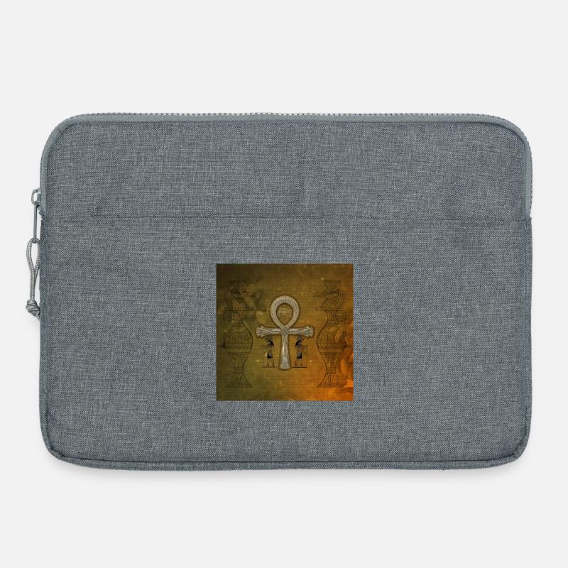 The all-seeing eye - Laptop bag 15" - heather grey