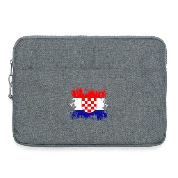 Croatia Hrvatska Croatia - Laptop bag 15" - heather grey - Front