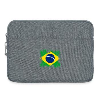 Brasilien Brasilien - Laptoptasche 15" - Grau meliert - Vorne