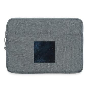 Sternenhimmel Muster - Laptoptasche 15" - Grau meliert - Vorne