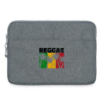 Reggae Caraïbes Jamaïque Reggae Music Music Vintage - Sacoche pour ordinateur portable 15 pouces - gris chiné - Devant