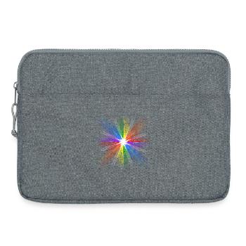 Regenbogen Lgbt Schwul Stolz Ehe Csd Homosexuell - Laptoptasche 15" - Grau meliert - Vorne