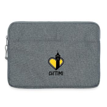 ch'timi - Laptoptasche 15" - Grau meliert - Vorne