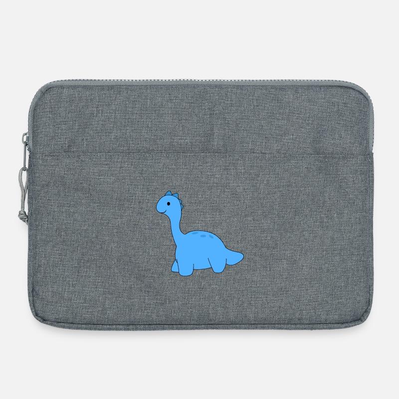 Dino Dinosaurier - Laptoptasche 15" - Grau meliert