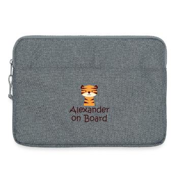 Alexander on board - Laptop bag 15" - heather grey - Front