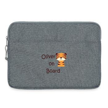 Oliver on board - Laptoptasche 15" - Grau meliert - Vorne