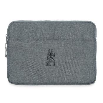 Barcelona - Laptoptasche 15" - Grau meliert - Vorne