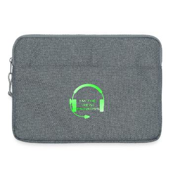 Endboss Neon Gaming Headset - Laptoptasche 15" - Grau meliert - Vorne